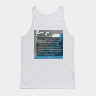 40 RULES OF LOVE - 31 Tank Top